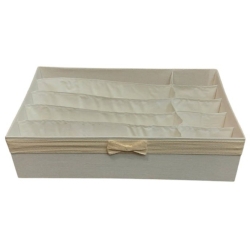 Набір з 2 білих органайзерів для нижнього