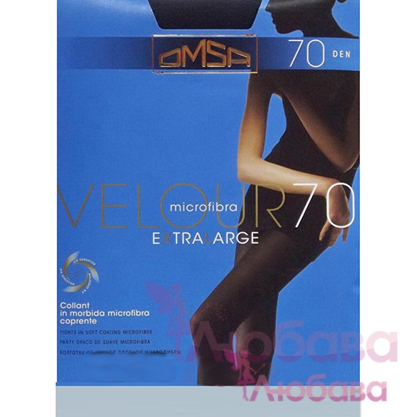 Колготи OMSA Velour 70