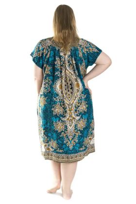 Жіноча сукня oversize великих розмірів зі штапелю з кишенями