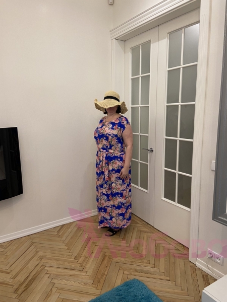 летнее удлиненное штапельное платье 