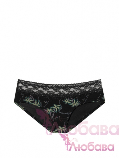 трусы с кружевом на талии Victoria's Secret