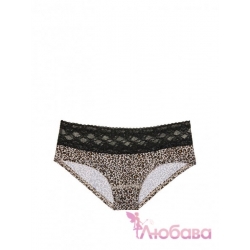 трусы с кружевом на талии Victoria's Secret