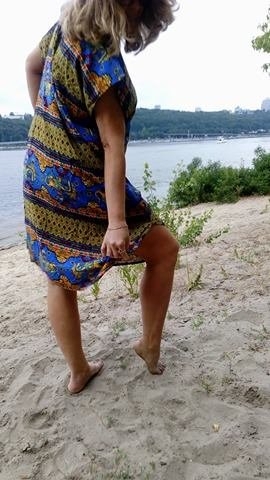 штапельное  летнее платье