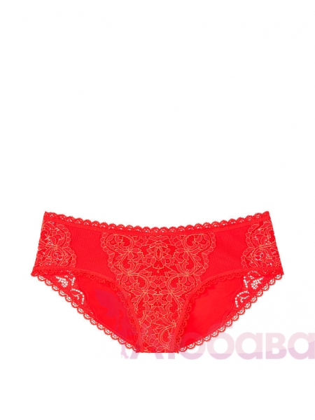 трусы красные кружевные Victoria's Secret