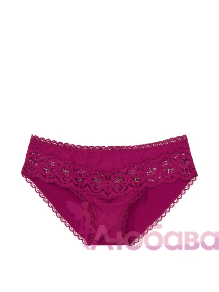 трусы красные кружевные Victoria's Secret