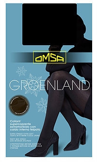 Колготы утепленные OMSA GROENLAND  'с начесом'