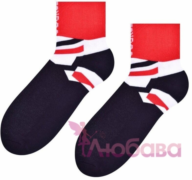 Шкарпетки спортивні середньої висоти з махровою стопою STEVEN